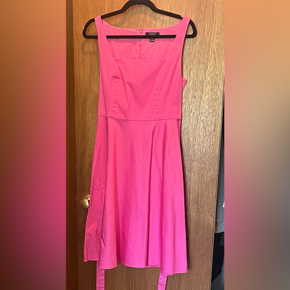 Pink short dress